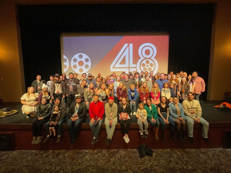 Group image of all of the contestants in the 2023 48Create Film Festival