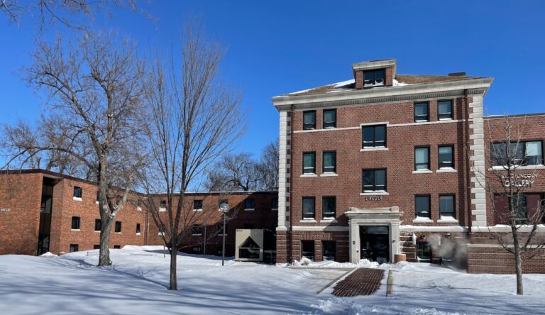 Architect George Fossum designed Lincoln Hall on the campus of Northern State University. Aberdeen Magazine file photo
