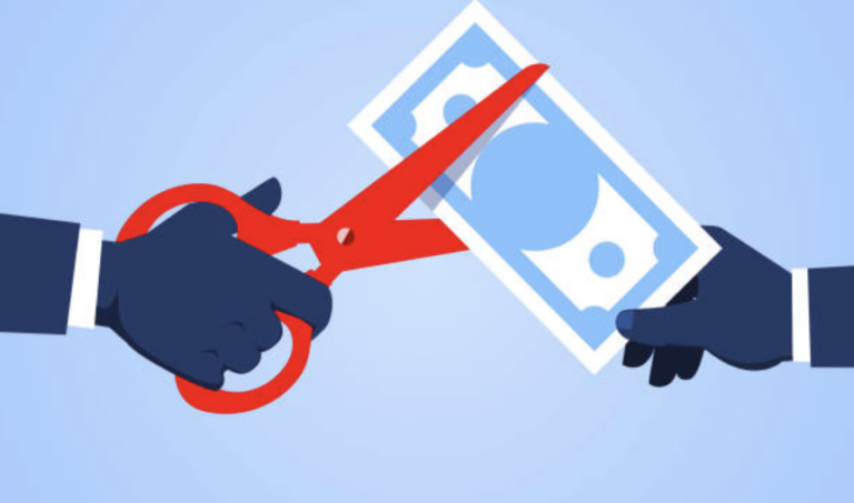 Tax cut graphic