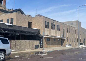 The Brown County jail currently runs at or above capacity, which has prompted discussions about the construction of a new jail. Aberdeen Insider photo by Elisa Sand Harris Machine