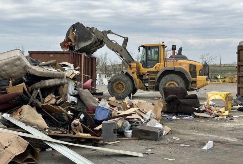 The free spring residential cleanup at the Brown County Landfill ends Saturday, May 13. Photo courtesy of Mike Scott