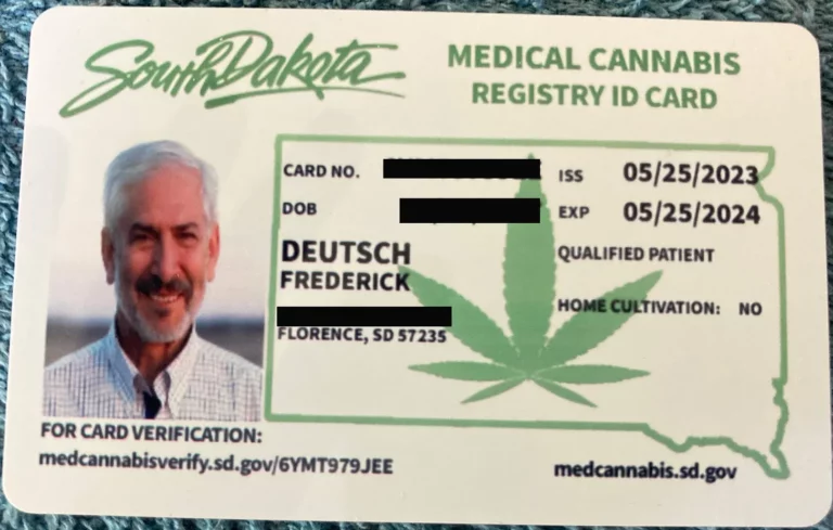 Sen. Fred Deutsch, R-Florence, has been issued a medical marijuana card by the state. Photo courtesy of The Dakota Scout