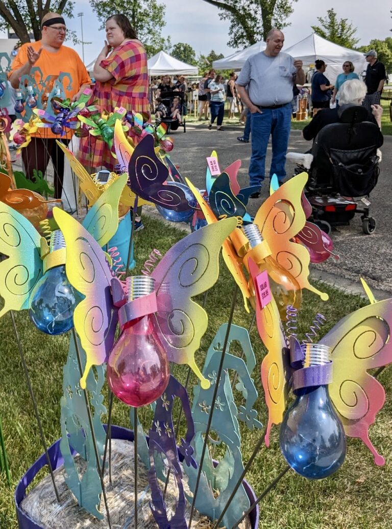 Vendors will offer arts, crafts, food and other creations to attendees at Arts in the Park on Saturday, June 15 and Sunday, June 16. The event is hosted by the Aberdeen Area Arts Council every June at Melgaard Park. Aberdeen Insider photo by Scott Waltman.