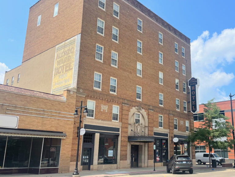 A new French bakery and restaurant, La Rue's, is planning a fall opening inside one of the retail spaces at The Ward on South Main Street. Aberdeen Insider photo by Elisa Sand