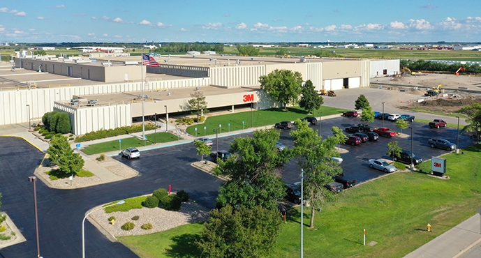 The 3M plant in Aberdeen is celebrating its 50th anniversary this year. It employs 575 people. Courtesy photo.