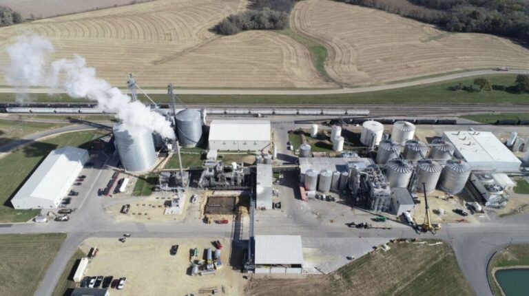 As new uses for carbon dioxide from ethanol plants emerge, CapCO2 is partnering with a Adkins Energy plant in Illinois to produce green methanol. Photo courtesy of Adkins Energy