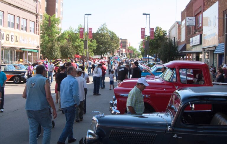 Aberdeen residents pack Main Street for a peek at classic cars during Sizzlin' Summer Nights. This year's show is Saturday in downtown Aberdeen. Aberdeen Insider file photo