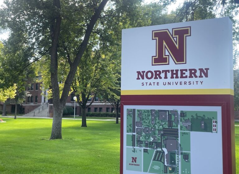 Northern State University's campus. Aberdeen Insider photo by Elisa Sand