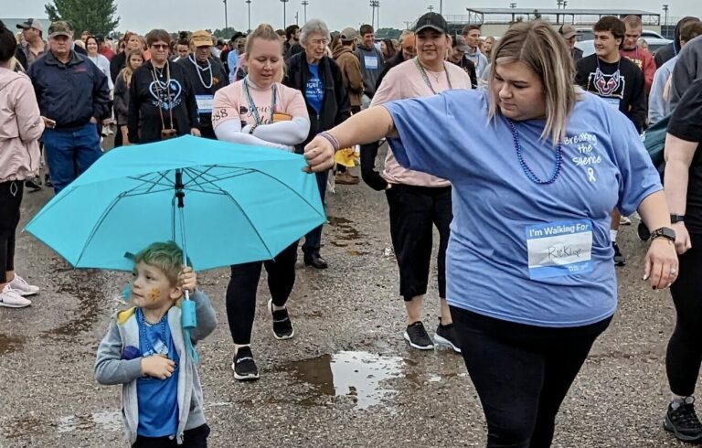 Hundreds of people participated in the 2023 Aberdeen Area Walk Out of the Darkness on Saturday, Sept. 9. Aberdeen Insider photo by Scott Waltman