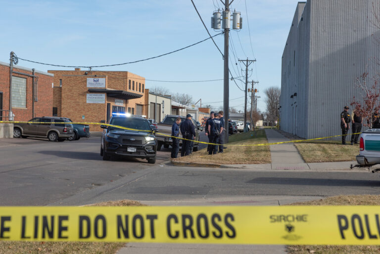 Several law enforcement agencies were outside the Aberdeen Family YMCA responding to a shooting in the parking lot Wednesday, Nov. 15. Aberdeen Insider photo by Troy McQuillen