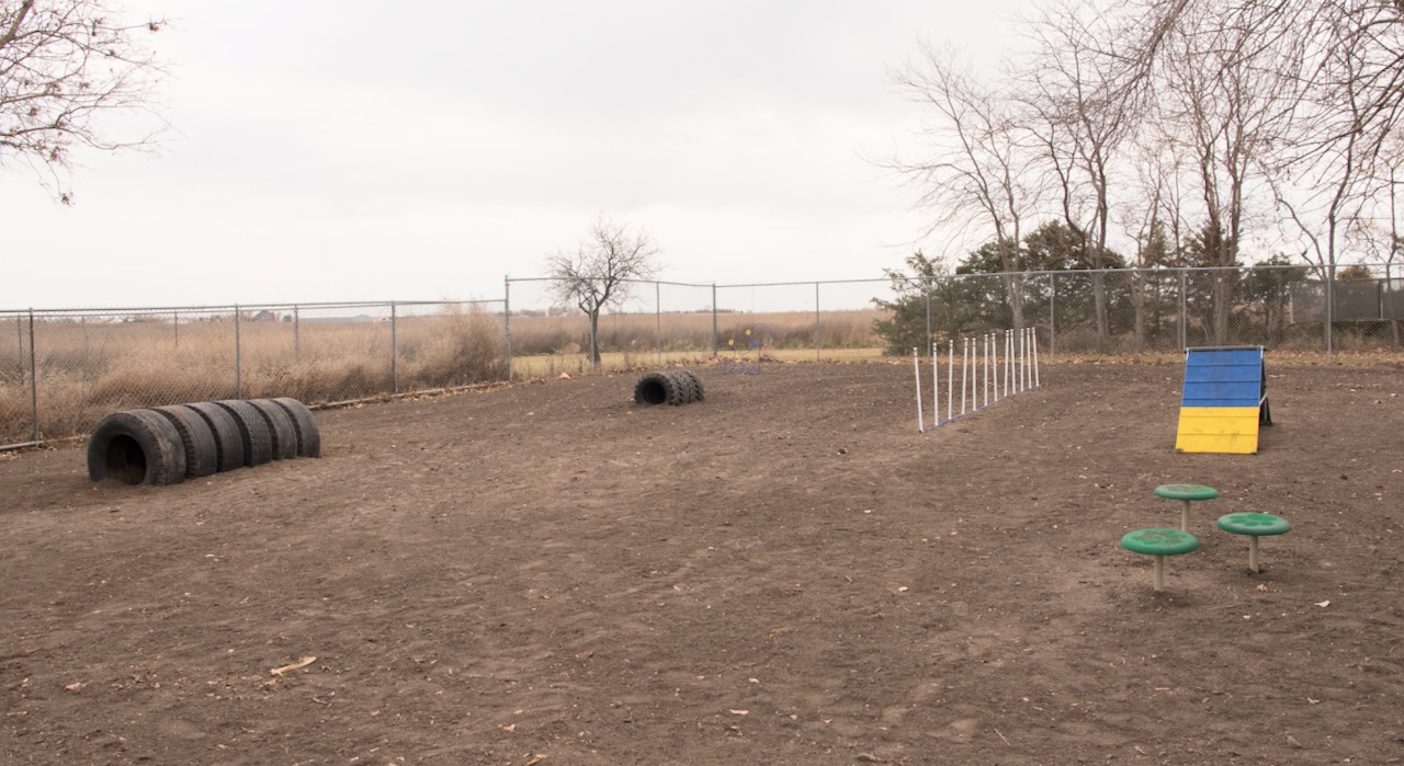 The agility course is a new feature at the Aberdeen Area Humane Society. The park was developed as an Eagle Scout project completed by Jacob Stalken of Aberdeen. Courtesy photo
