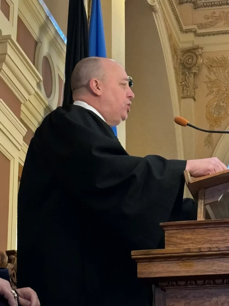 Supreme Court Chief Justice Steven Jensen
