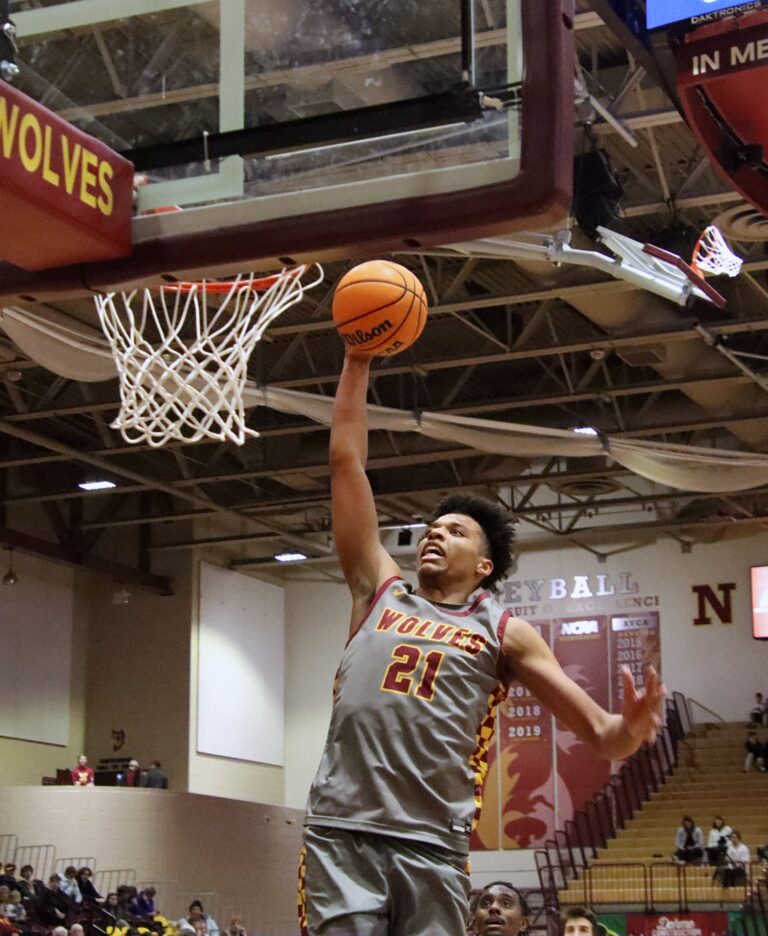 Former Northern State University men's basketball standout Jacksen Moni has signed to play in the NBA Summer League with the San Antonio Spurs. Aberdeen Insider file photo by Robb Garofalo.