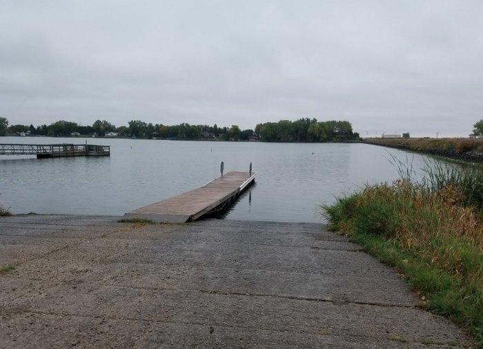 The state has budgeted money to replace the dam at Richmond Lake, on the right in this image, but the cost of the project keeps increasing. Photo courtesy of TripAdvisor water