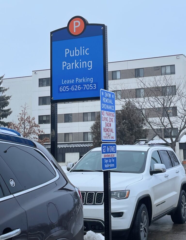 Downtown parking was the topic of conversation at an information meeting Tuesday, Jan. 23. Aberdeen Insider photo by Elisa Sand