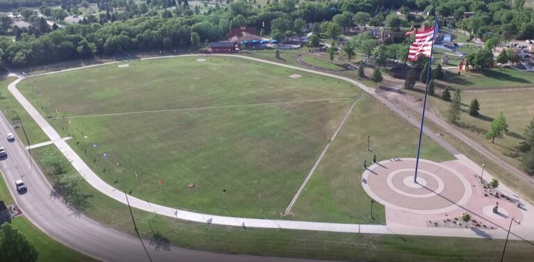 A new flagpole is needed for the American flag at the Wylie Park Circle of Flags. The existing one was lowered after it was damaged during a Christmastime winter storm. Aberdeen Magazine file photo