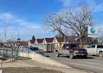 The Sixth Avenue bridge over Moccasin Creek is on the state's list for replacement in 2026. Aberdeen Insider photo by Elisa Sand