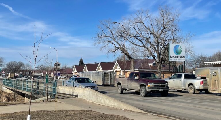 The Sixth Avenue bridge over Moccasin Creek is on the state's list for replacement in 2026. Aberdeen Insider photo by Elisa Sand