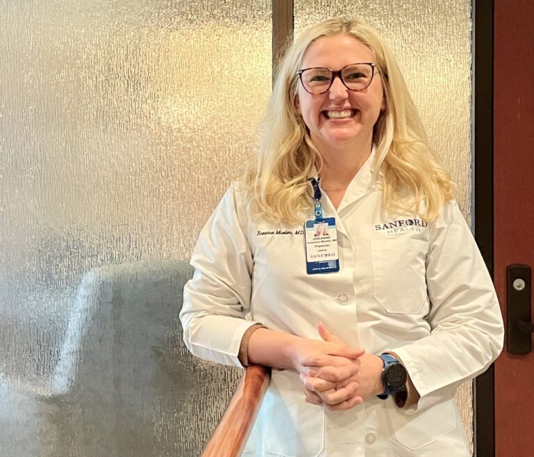 Dr. Breanne Mueller holds a rare certification in South Dakota allowing her to complete vNOTES procedures. Aberdeen Insider photo by Elisa Sand