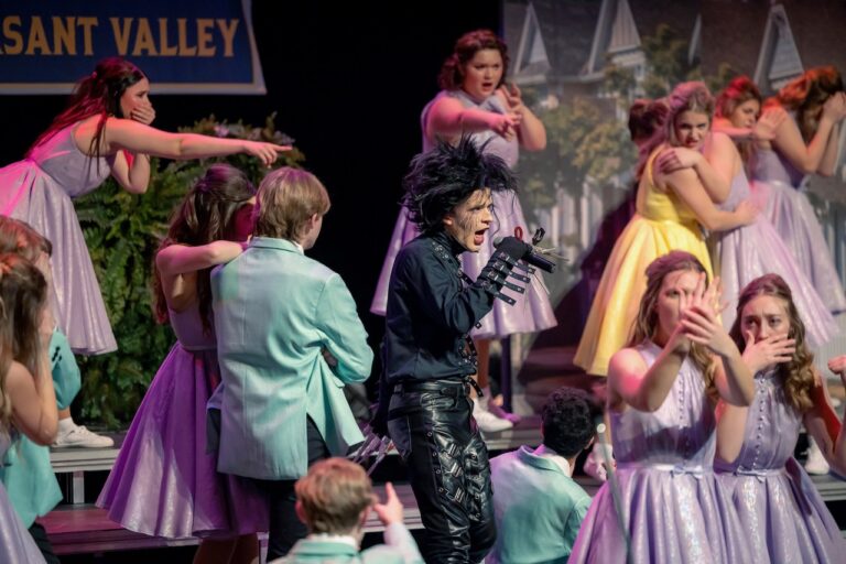 Jackson Rott, in black, has been recognized as outstanding soloist in two Eagle Express shows so far this season. Courtesy photo from Michael J. McKim Photography