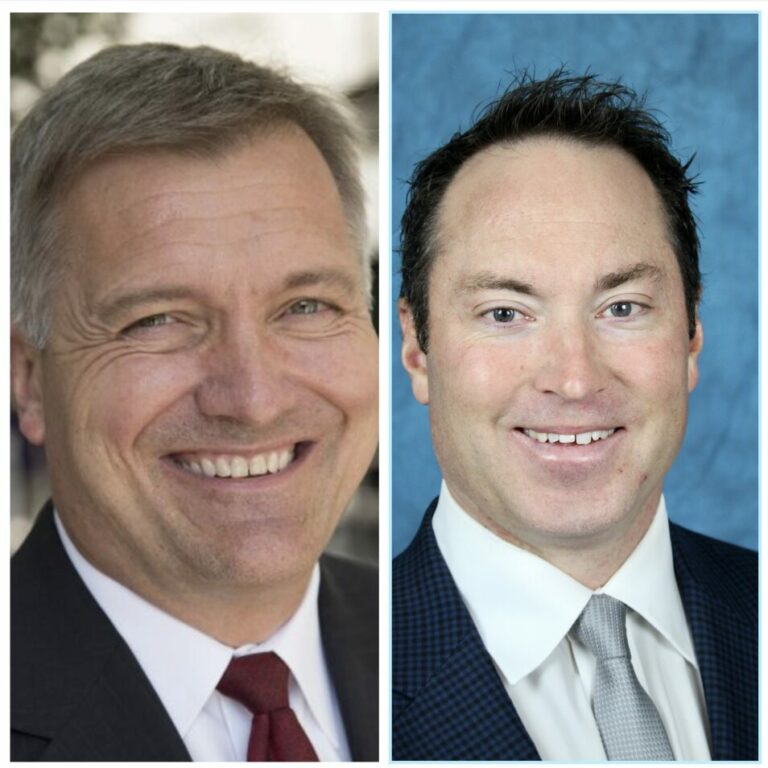 Jim Matheson and Steve Barnett