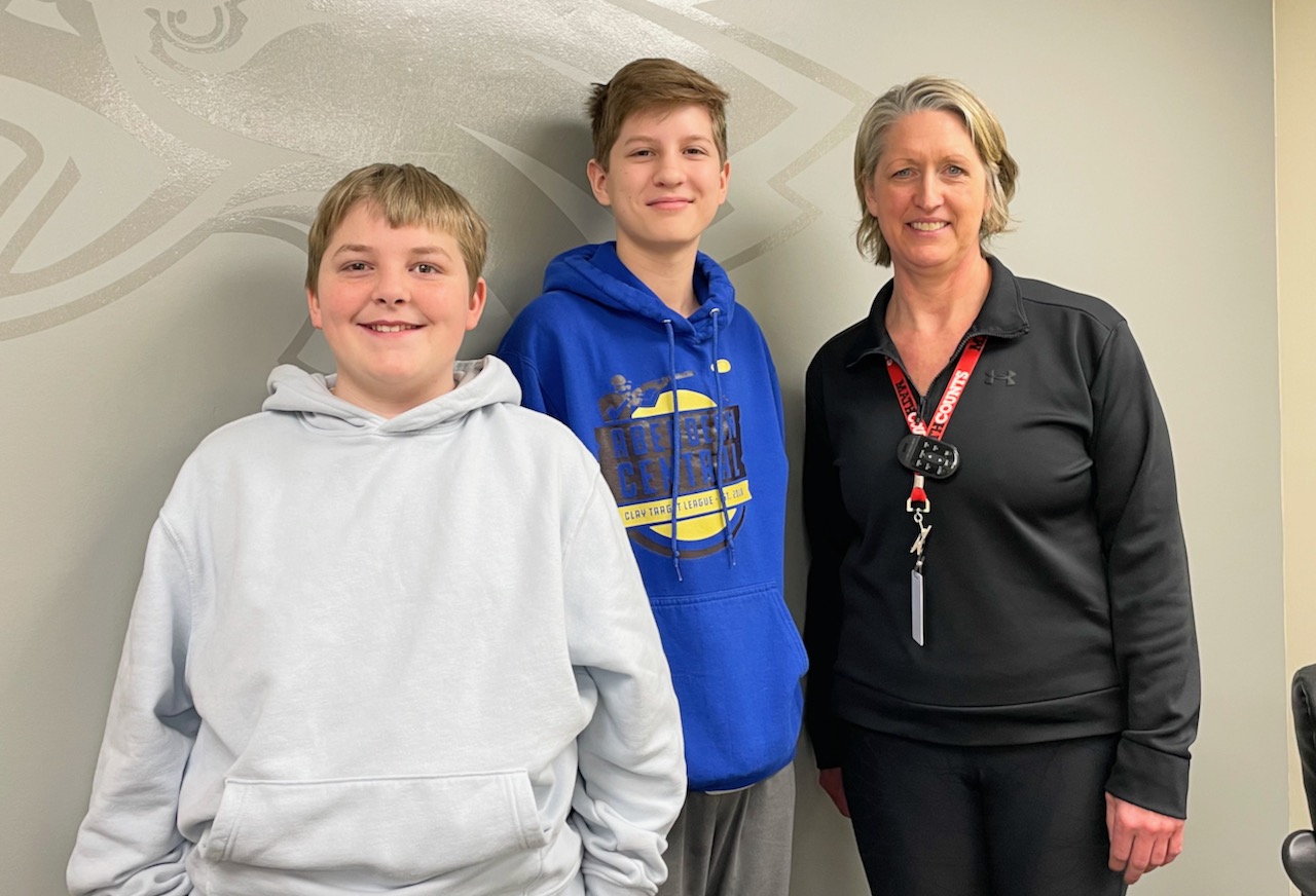 Heimann, Edwards Heading To National MathCounts Competition Aberdeen