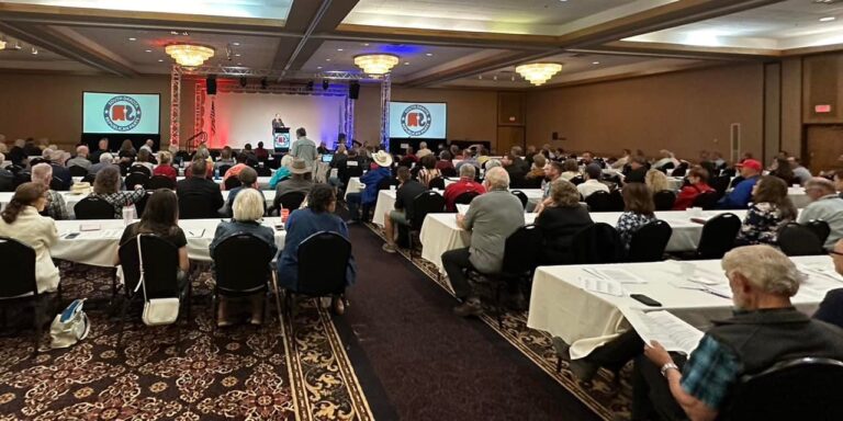 Republican Party activists attend an event at the Ramkota in Pierre Thursday afternoon. Courtesy photo from Pat Powers of Dakota War College.