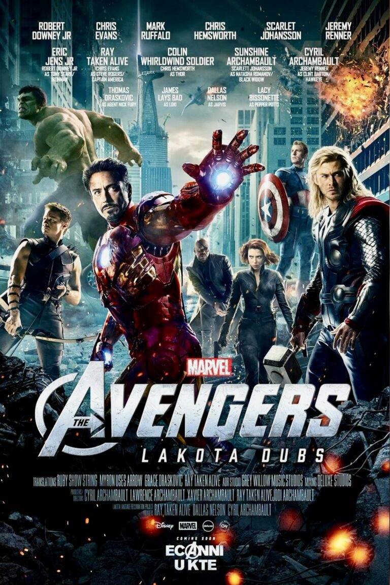 "Avengers" has been dubbed into the Lakota language.