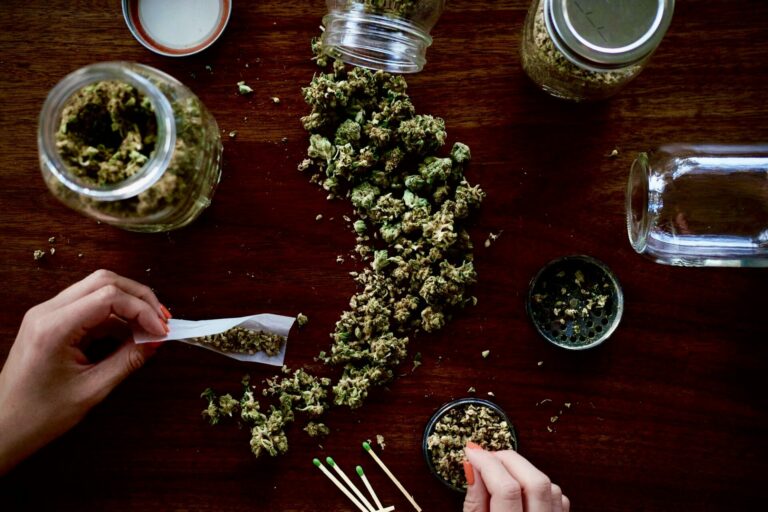 A poll co-sponsored by South Dakota News Watch showed that statewide support of marijuana legalization has dropped, creating a sizable deficit at a critical time when ballot measure committees are raising money and building strategies for the 2024 election. Unsplash photo by Wesley Gibbs.