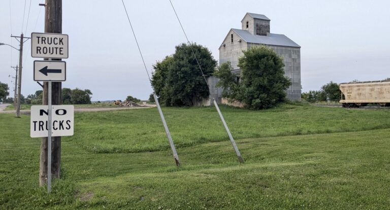 A plan to truck liquid beef tallow to Claremont to be shipped out by rail is unpopular with residents because some streets in town are closed to trucks. Aberdeen Insider photo by Scott Waltman.