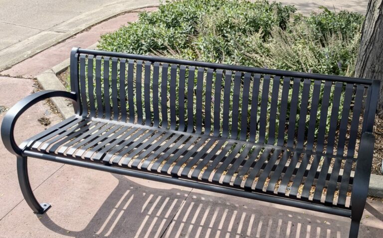 Money collected by the Aberdeen downtown Business Improvement District can only be used for physical assets like benches and flowerbeds. The Aberdeen Downtown Association recently spent more than $29,000 on new benches for downtown Main Street. Aberdeen Insider photo by Scott Waltman.