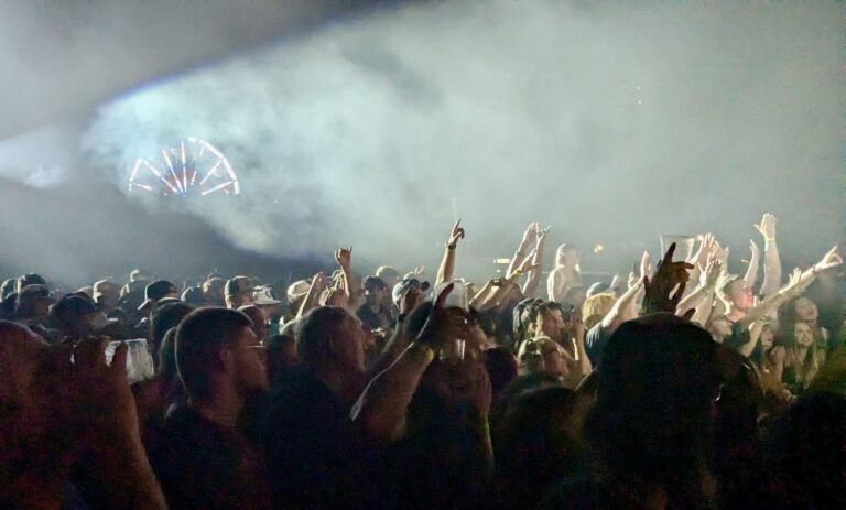 The Lit, Smash Mouth and Sugar Ray concert drew a big crowd to the Larry Gerlach Grandstand on Friday, Aug. 16 at the Brown County Fair. Aberdeen Insider photo by Scott Waltman.
