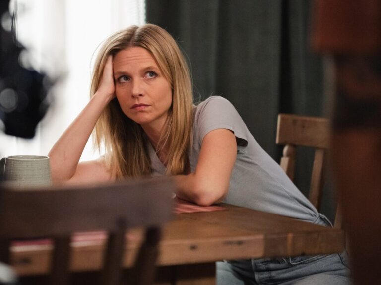 Lila, played by Laura Coover, prepares for a scene in "As Easy As Closing Your Eyes," which will play during the 2024 South Dakota Film Festival. Photo courtesy of Paper Horse Films. Photo courtesy of Paper Horse Films.