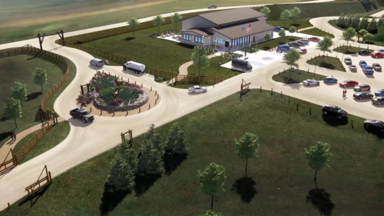 A rendering of a proposed state shooting range in Meade County. The South Dakota Department of Game, Fish and Parks is leading development of the project. Courtesy of South Dakota Department of Game, Fish & Parks.
