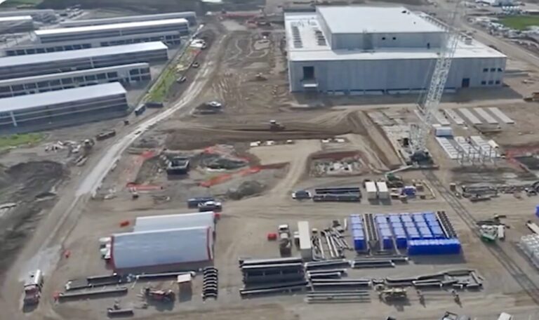 Applied Digital is building a 320-megawatt data center near Ellendale, N.D. The expected investment is $1.3 billion, according to the company. Screen grab courtesy of Applied Digital.