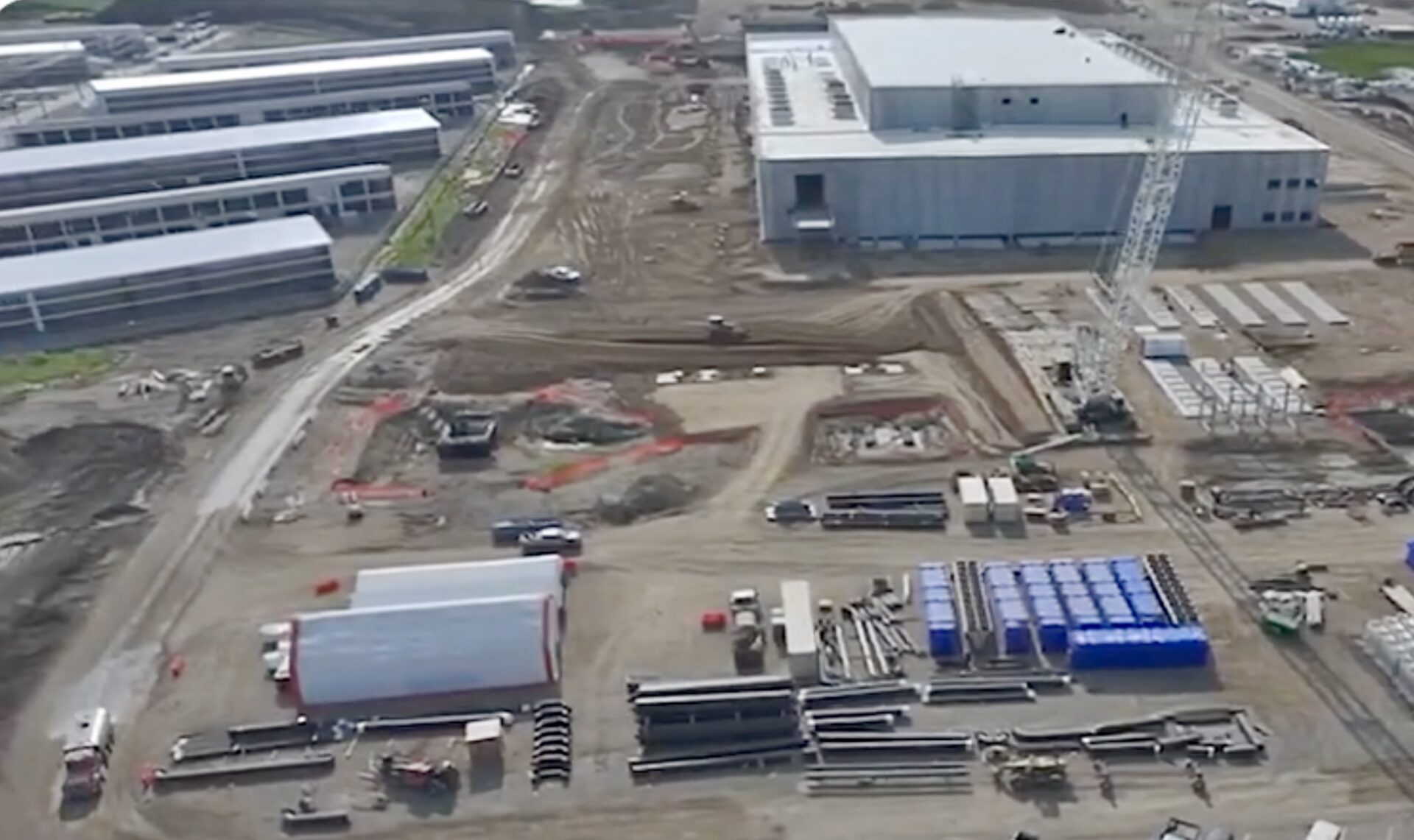 Applied Digital is building a 320-megawatt data center near Ellendale, N.D. The expected investment is $1.3 billion, according to the company. Screen grab courtesy of Applied Digital.