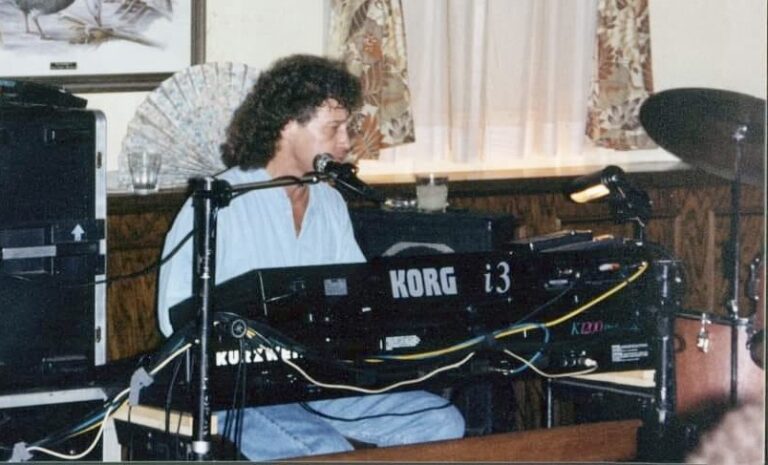 Dewey Hunt plays keyboard at The Alexander Ward Hotel in Aberdeen. Hunt is being honored with the Spirit of Music Award this weekend. Photo courtesy of Dave Swain.