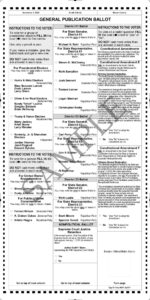 General Ballot Publication with Sample %E2%80%93 Newspaper Page 2