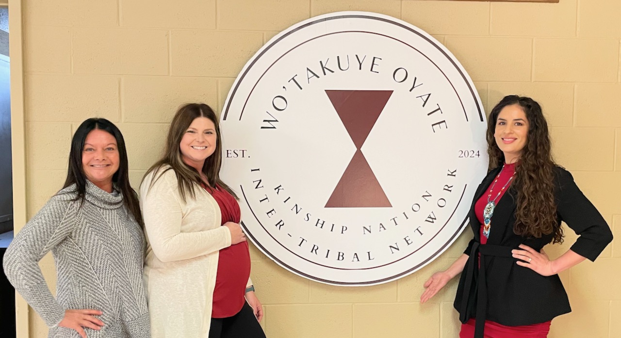 The creation of the Kinship Center came about through a combination of visions from Lara Nelson, left, Kelsi Vinger and Lauren Nikolas. Aberdeen Insider photo by Elisa Sand.