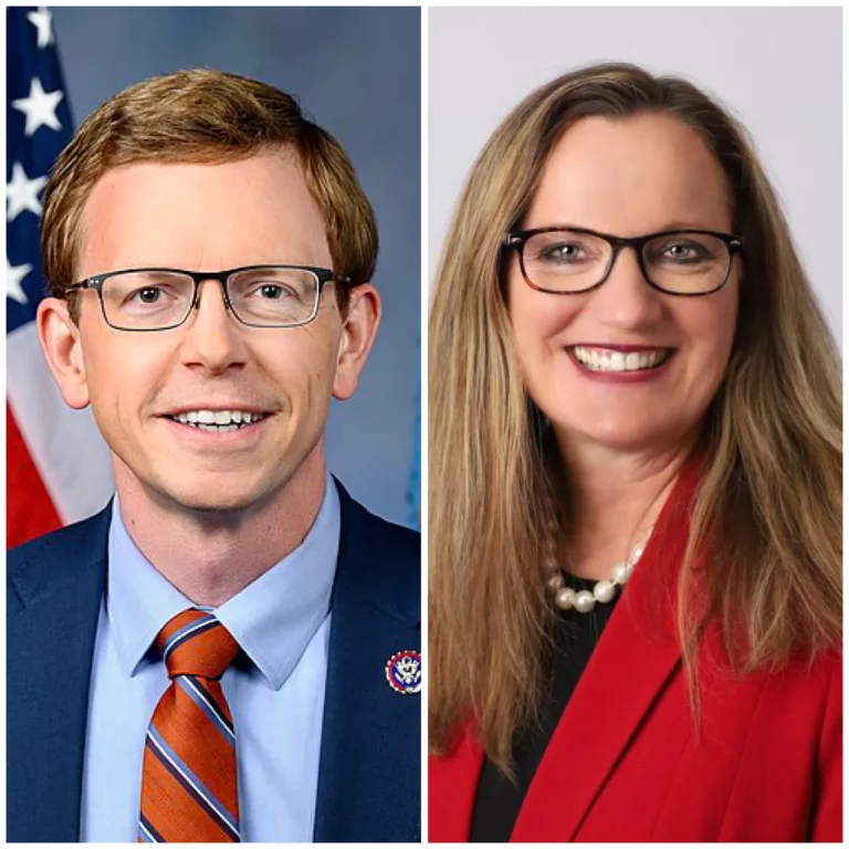 Dusty Johnson and Kristie Fiegen