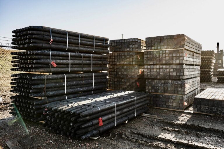 ZahnTech, located in Lennox, recycles plastic into fenceposts. Courtesy photo.