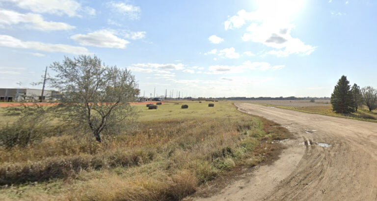 Ole Crow Lane, a roadway that extends through Stacy Gossman's undeveloped lots south of Eighth Avenue Northeast. Courtesy photo.