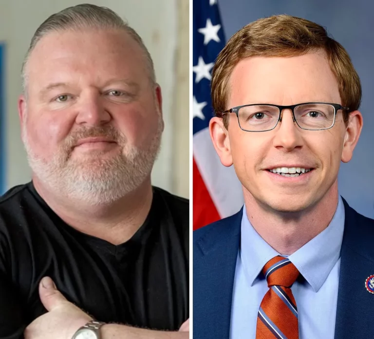 Toby Doeden and Rep. Dusty Johnson