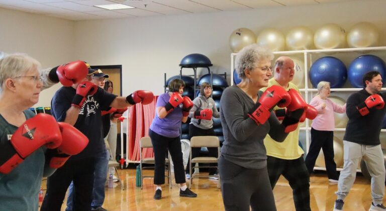 So far, 15 people are registered for the Rock Steady Boxing Program. It is open to those who have been diagnosed with Parkinson's disease. Aberdeen Insider photo by Elisa Sand.