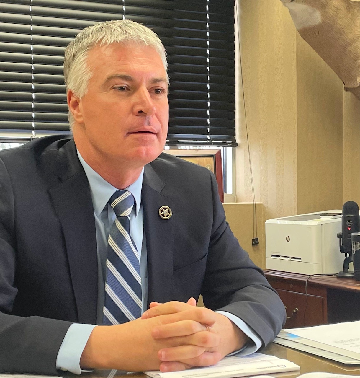 Attorney General Marty Jackley confirmed active investigations into state employee misconduct as two proposed pieces of legislation met with committee approval. Photo courtesy of The Dakota Scout.