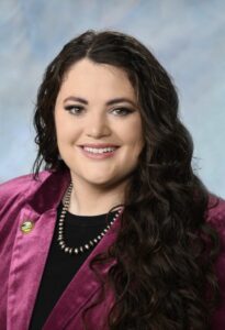 Lawmakers advance carbon pipeline moratorium and bill regulating land agents 1 Rep. Kaley Nolz, R-Mitchell.