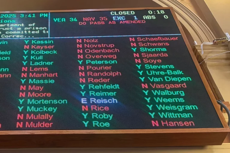 new prison funding vote