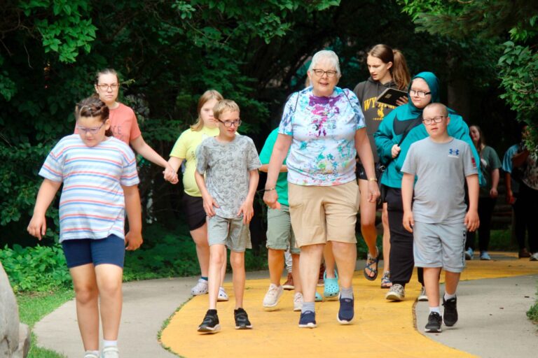 Rose Kraft's career has been dedicated to helping kids as a math teacher and organizer of the Aberdeen-based Camp DreamMakers. The annual summer camp was created to help people with special needs. Photo courtesy of Jessica Cihak.