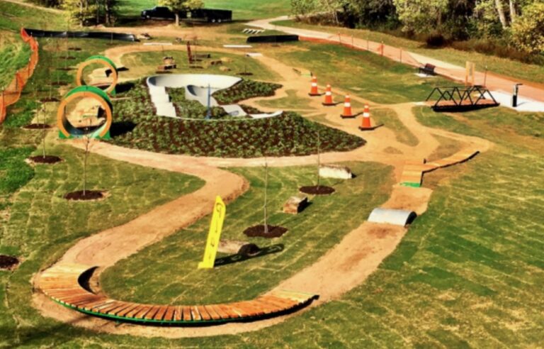 This year's Leadership Aberdeen class has kicked off a capital campaign to raise funds toward the development of a family bicycle riding space in Aberdeen. The image above shows some of the features that could be included. Courtesy photo.