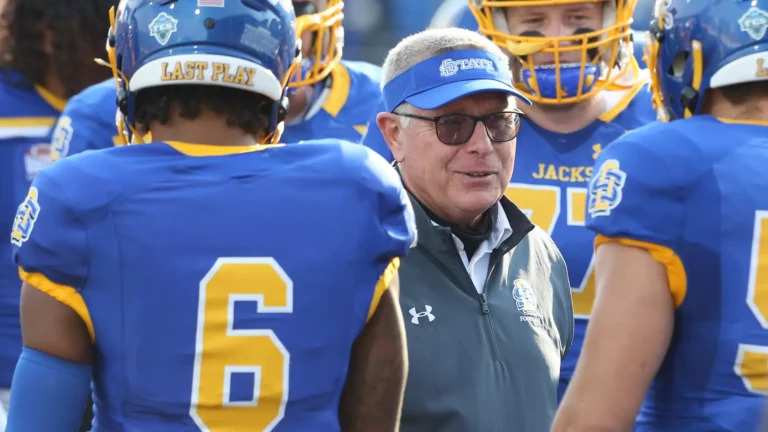 Selby native and former South Dakota State football coach is one of 23 people being inducted into the South Dakota Sports Hall of Fame this year. Photo courtesy of South Dakota State.